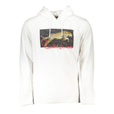 Cavalli Class White Cotton Men Sweater -   -  Cavalli Class.